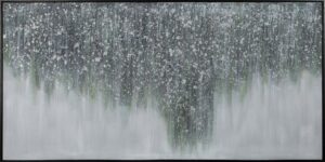 ArtFir Obraz ART 618 | šedá/zelená 140 x 70 cm