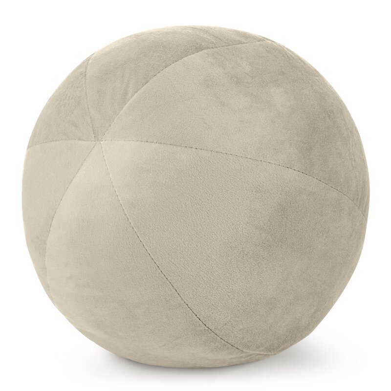 ArtFir Polštář GAJA 4 | světle béžová 24 cm