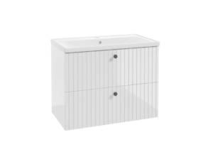ArtDef Skříňka pod umyvadlo RIETTI WHITE D80 | 80 cm