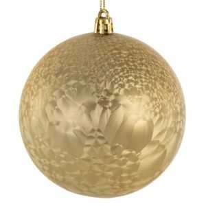 ArtFir Vánoční dekorace KOULE 69B | zlatá 10 cm
