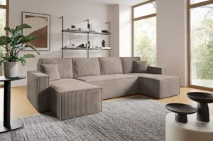 ArtPK Rohová sedací souprava BASIC U Barva: Poso 03