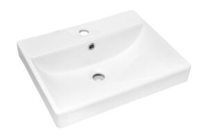 ArtCom Keramické umyvadlo RITA GW-50 | bílý lesk 50 cm