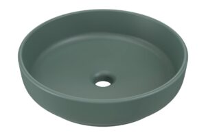 ArtCom Keramické umyvadlo RIVER 1 E-6595 | zelený mat 40 cm