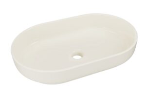 ArtCom Keramické umyvadlo RIVER 2 E-6594 ​​| ivory mat 55 x 35 cm