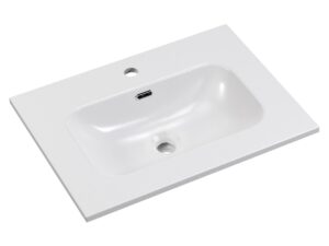 ArtCom Keramické umyvadlo FLY 60 | bílý lesk 60 cm