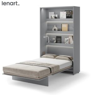Dig-net nábytek Sklápěcí postel Lenart BED CONCEPT BC-02 šedá | 120 x 200 cm