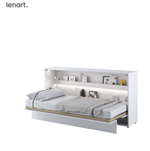 Dig-net nábytek Sklápěcí postel Lenart BED CONCEPT BC-06 bílá | 90 x 200 cm