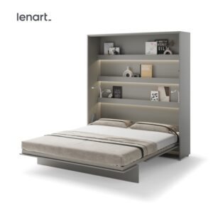 Dig-net nábytek Sklápěcí postel Lenart BED CONCEPT BC-13 šedá | 180 x 200 cm