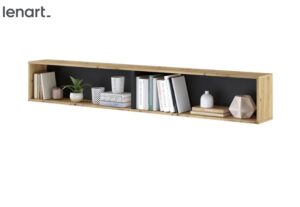 Dig-net nábytek Police Lenart BED CONCEPT BC-30 | dub artisan / černá