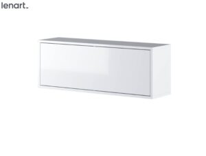 Dig-net nábytek Závěsná skříňka Lenart BED CONCEPT BC-29 | bílý lesk