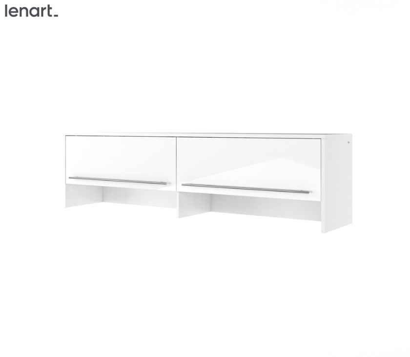 Dig-net nábytek Nástavec na sklápěcí postel Lenart CONCEPT PRO CP-09 | bílý lesk