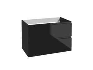 ArtDef Skříňka pod umyvadlo MODUS BLACK D60 | 60 cm