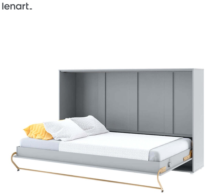 Dig-net nábytek Sklápěcí postel Lenart CONCEPT PRO CP-05 šedá | 120 x 200 cm