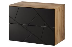 Szynaka Skříňka pod umyvadlo MAZI BLACK 38 | 80 cm