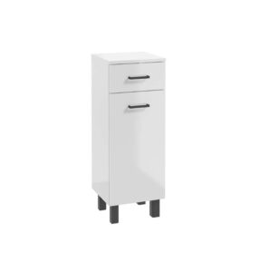 ArtDef Skříňka do koupelny NOVELTY White B30
