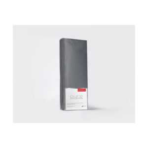 Detexpol Saténové napínací prostěradlo Pure Collection tmavě šedá 180x200