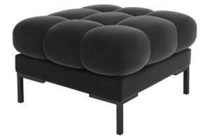 Micadoni Sametová podnožka Mamaia 60 x 60 cm