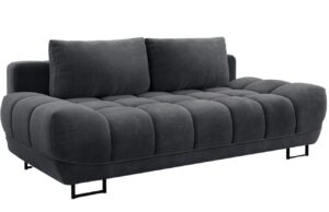 Windsor & Co Sametová rozkládací pohovka Cirrus 215 cm