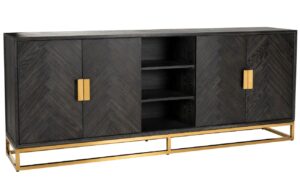 Richmond Dubová komoda Blackbone 225 x 45 cm