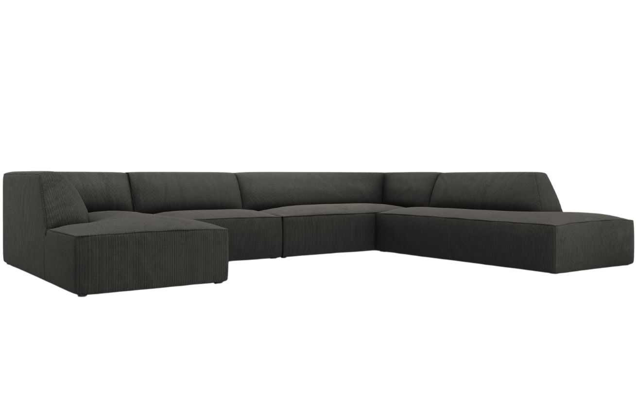 Micadoni Manšestrová rohová pohovka Ruby 366 cm