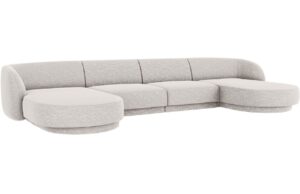 Micadoni Rohová pohovka Miley 330 cm