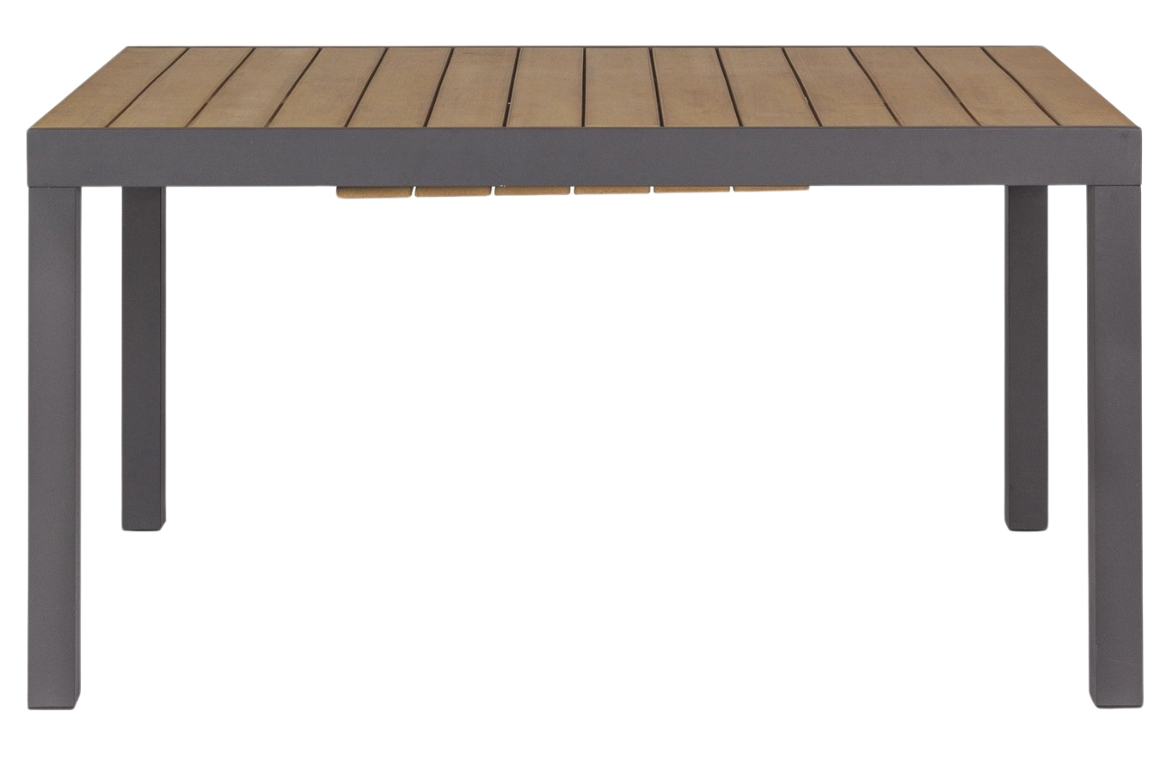 Bizzotto Hliníkový rozkládací zahradní stůl Elias 140/200 x 90 cm