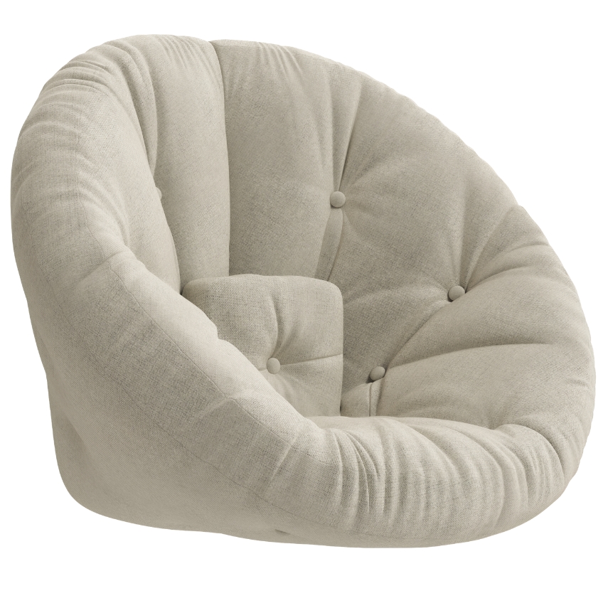 Karup Design Lněné rozkládací křeslo Nido