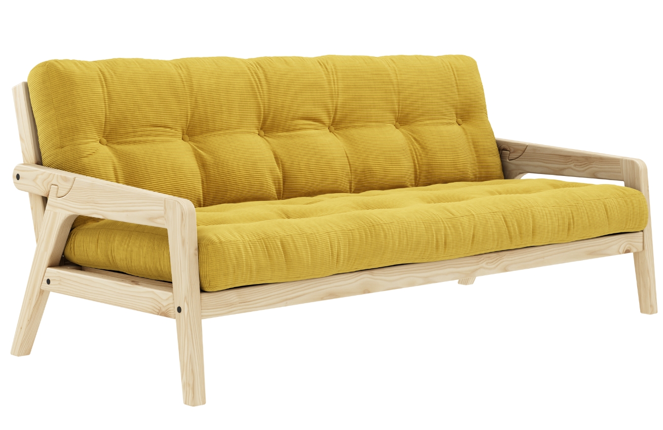 Karup Design Manšestrová rozkládací pohovka Grab 204 cm