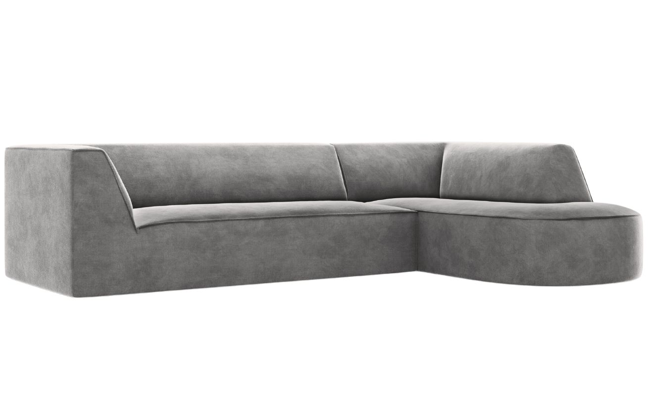 CXL by Christian Lacroix Sametová rohová pohovka Charles 273 cm