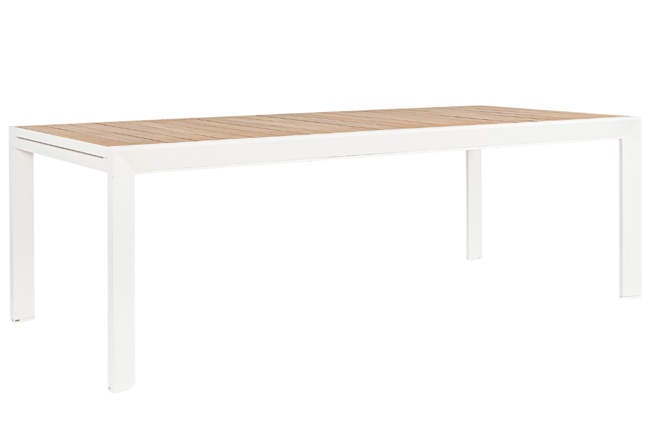 Bizzotto Hliníkový zahradní rozkládací stůl Belmar 220/340 x 100 cm