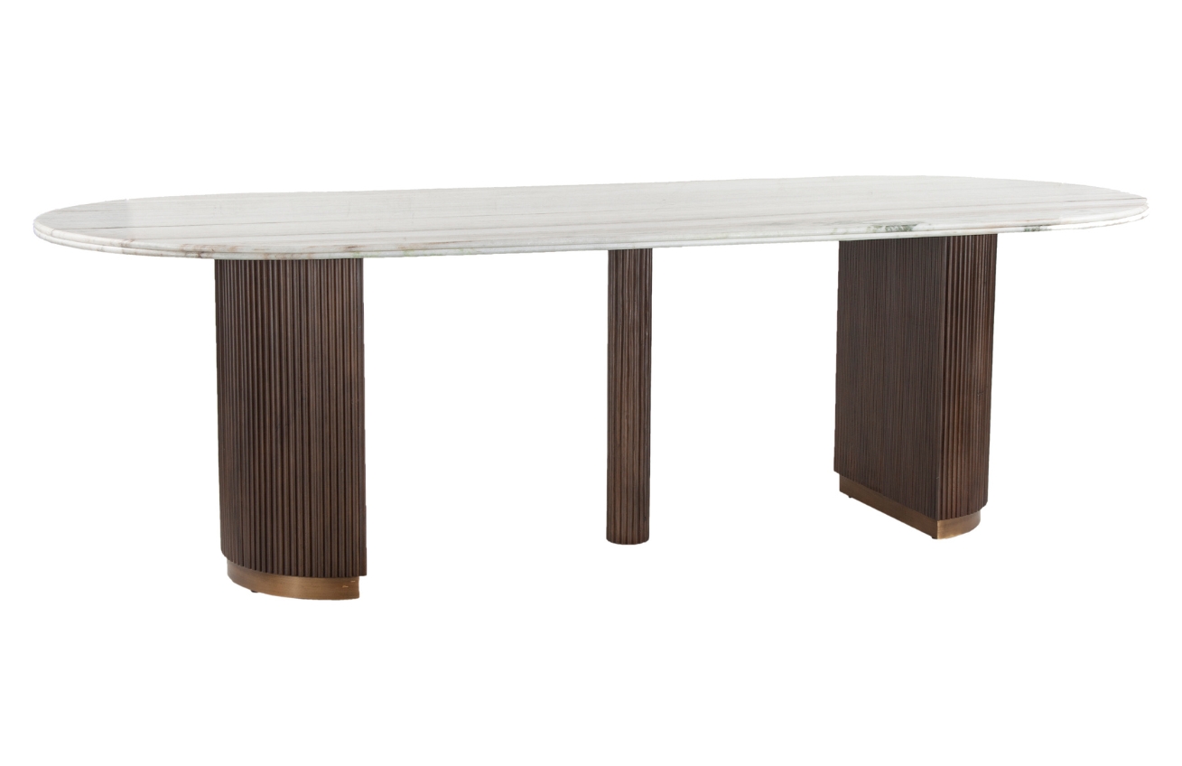Richmond Mramorový jídelní stůl Mayfield 250 x 100 cm