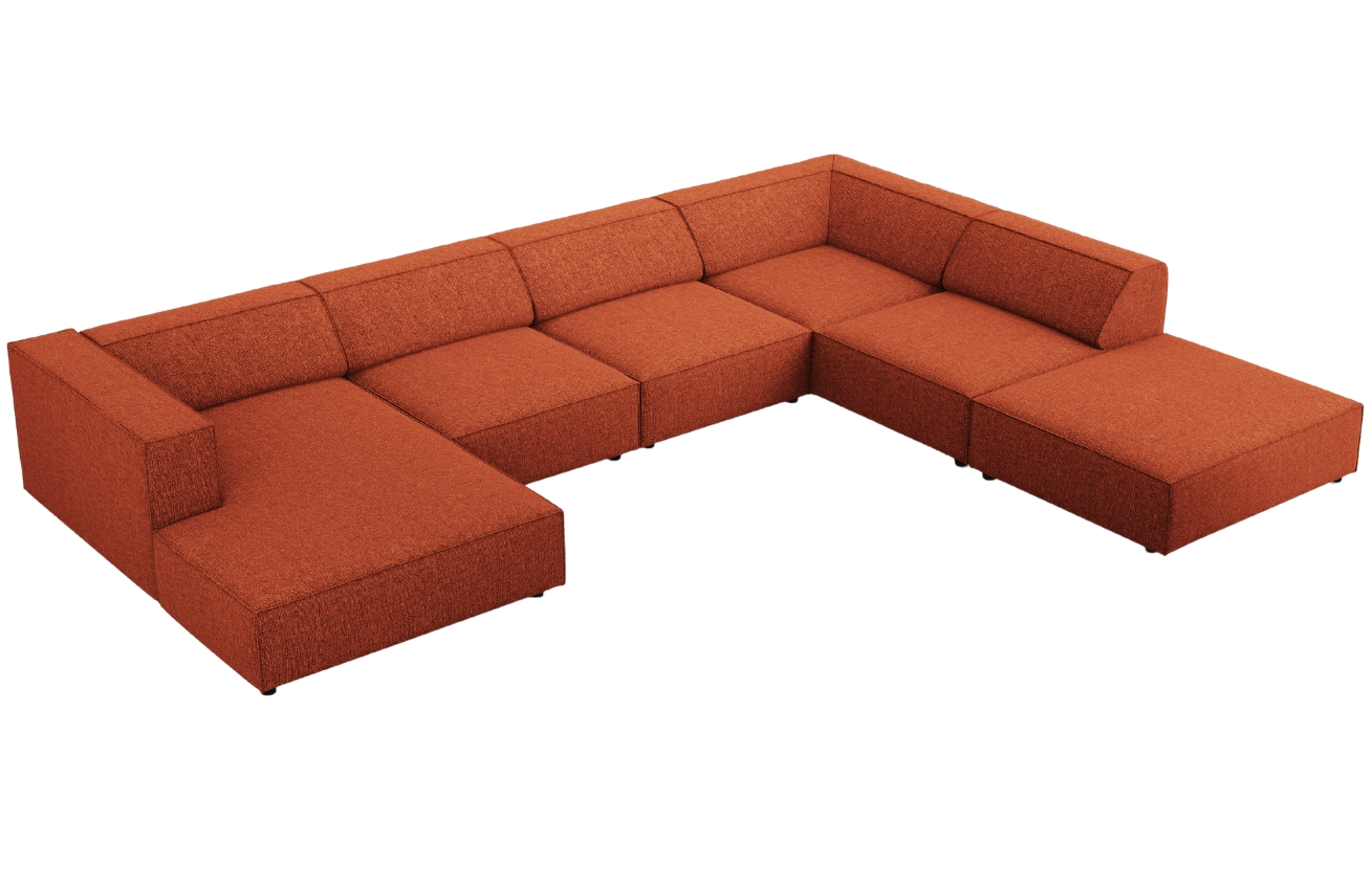 Cosmopolitan Design Rohová pohovka Arendal 364 cm