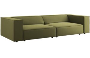 Cosmopolitan Design Sametová pohovka Arendal 244 cm