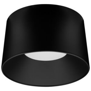 Černé kovové stropní LED světlo Nova Luce Atil 50 cm