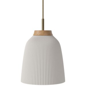 Bolia Opálově bílé skleněné závěsné světlo Campa 27 cm