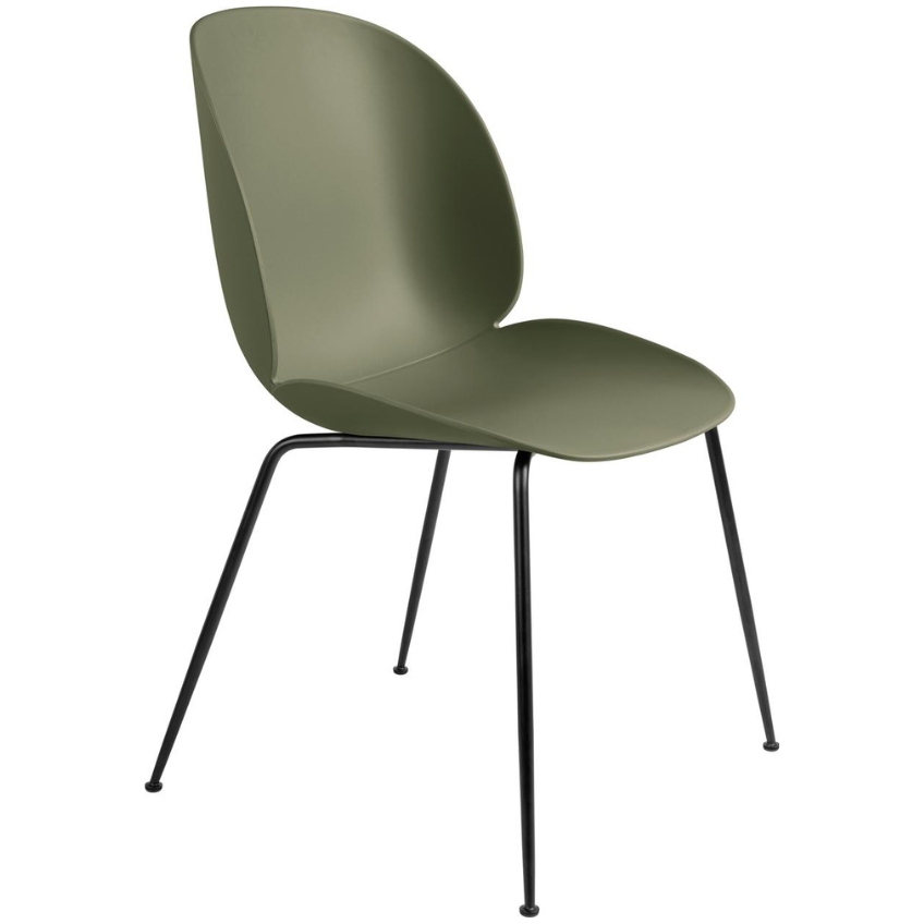 GUBI Plastová jídelní židle Beetle
