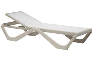 VONDOM Plastové zahradní lehátko LOVE