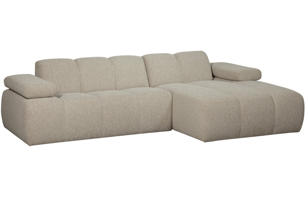 WOOOD Bouclé rohová pohovka Mojo 284 cm