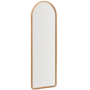 Kave Home Dřevěné zrcadlo Milsa 155 x 55 cm