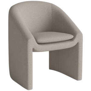 Bolia Pískově hnědá bouclé jídelní židle Mielo