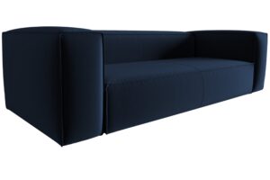 Cosmopolitan Design Královsky modrá sametová čtyřmístná pohovka Mackay 230 cm