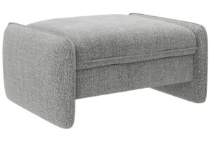 Micadoni Šedá podnožka Georgia 95 x 70 cm