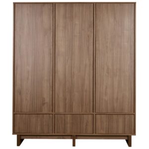 Hnědá dětská šatní skříň Quax Kyo