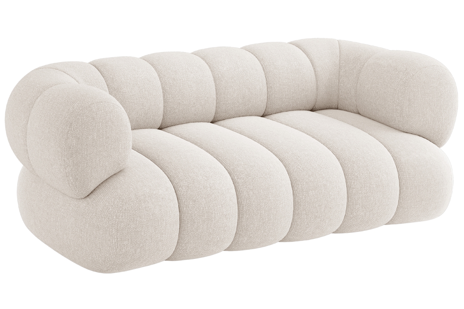 Cosmopolitan Design Světle béžová dvoumístná pohovka Koge 180 cm