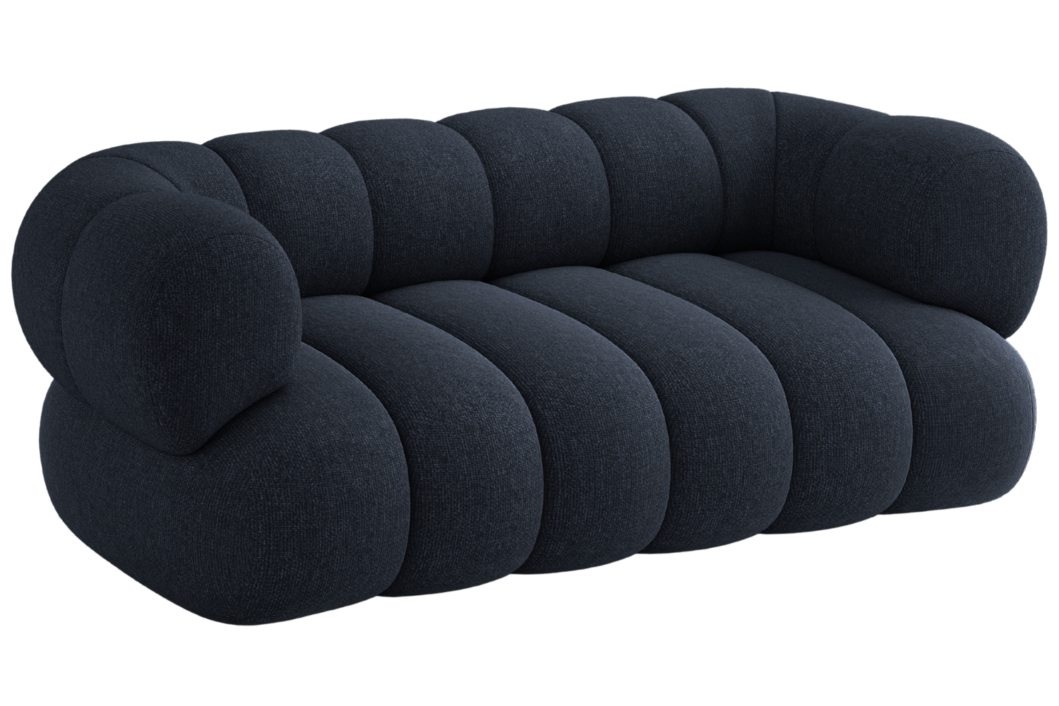 Cosmopolitan Design Tmavě modrá dvoumístná pohovka Koge 180 cm