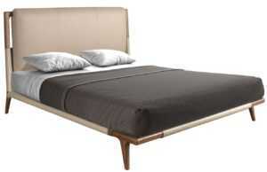 Angel Cerdá Béžová koženková postel No. 7194