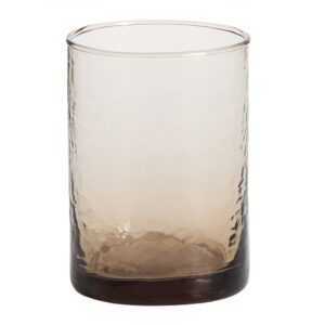 Kave Home Hnědá sklenička Obila