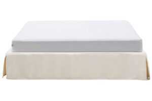 Kave Home Bílá dvoulůžková postel Jaira 160 x 200 cm