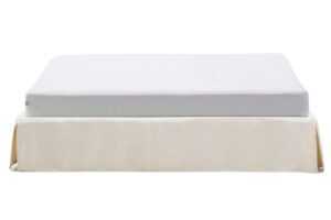 Kave Home Bílá dvoulůžková postel Jaira 180 x 200 cm