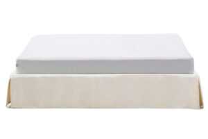 Kave Home Bílá dvoulůžková postel Jaira 180 x 200 cm